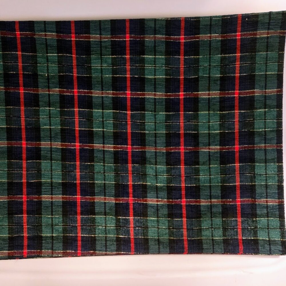 Set of‎ six plaid placemats NWOT